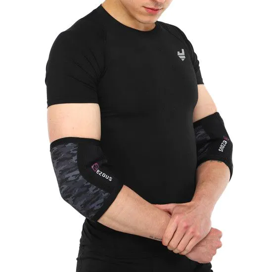Налокотники для жима EZOUS CAMO ELBOW SLEEVE 