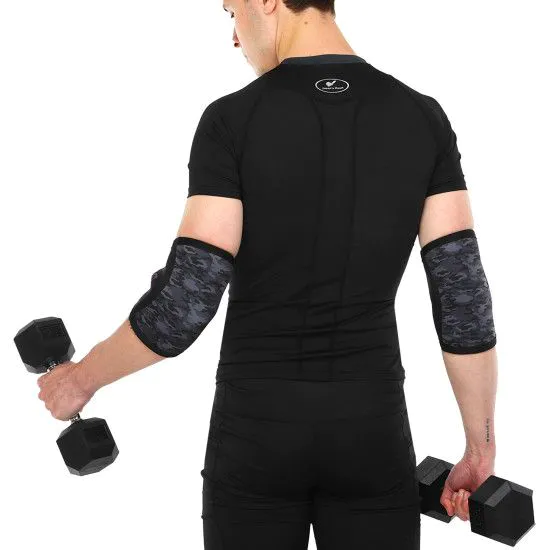 Налокотники для жима EZOUS CAMO ELBOW SLEEVE 