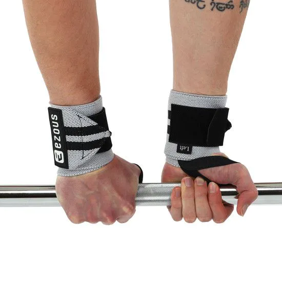 Кистові бинти EZOUS STRENGTH WRIST WEIGHTLIFTING WRAPS 