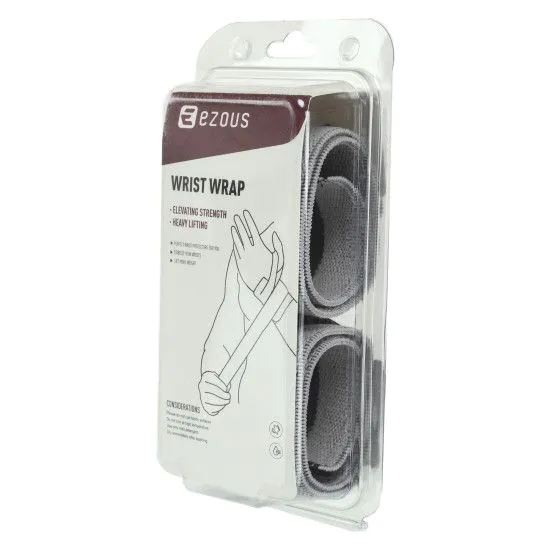 Кистові бинти EZOUS STRENGTH WRIST WEIGHTLIFTING WRAPS 