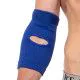 Налокотники захисні з фіксатором HARD TOUCH синій 