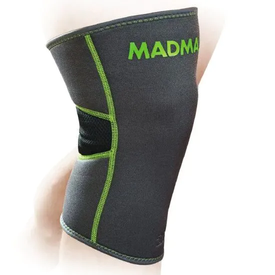 Наколінник MadMax MFA-294 Zahoprene Knee Support Dark Grey/Green