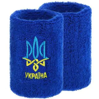 Напульсник махровий Ukraine BC-9273 синій
