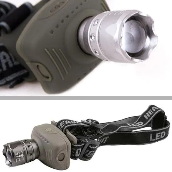 Ліхтар налобний 1 світлодіод CREE XP-EQ3, 5W