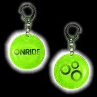 Cветоотражающий брелок из ПВХ Onride