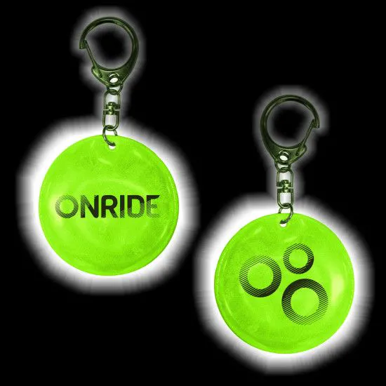 Світловідбиваючий брелок із ПВХ Onride