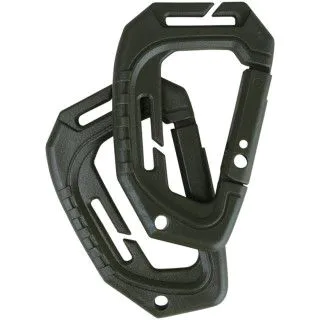 Карабін KOMBAT Tactical Spec-Ops Carabiner 1 штука (олива)