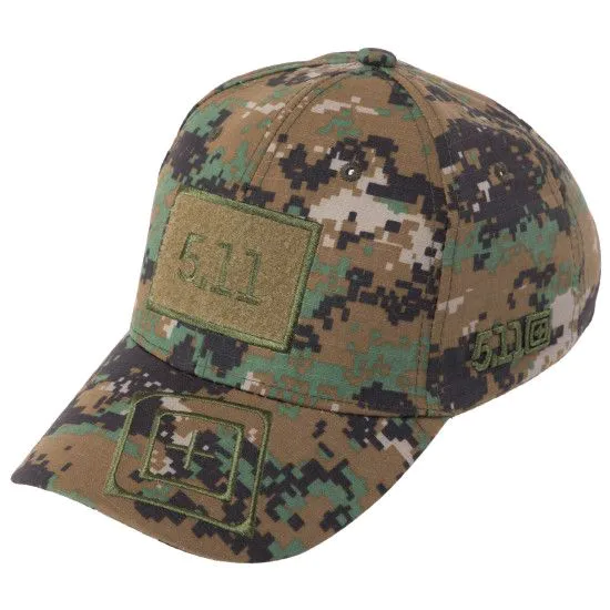 Бейсболка тактична 5.11 Tactical (камуфляж Marpat)