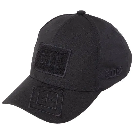 Бейсболка тактическая 5.11 Tactical черная (0363)