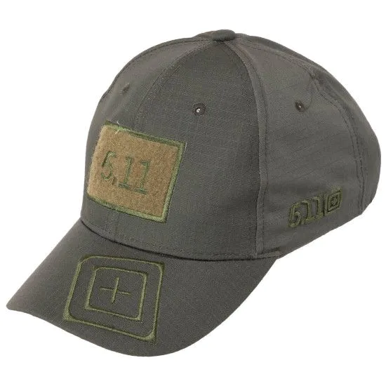 Бейсболка тактична 5.11 Tactical оливковий (0363)