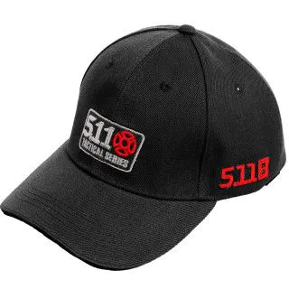 Бейсболка тактична 5.11 Tactical чорний