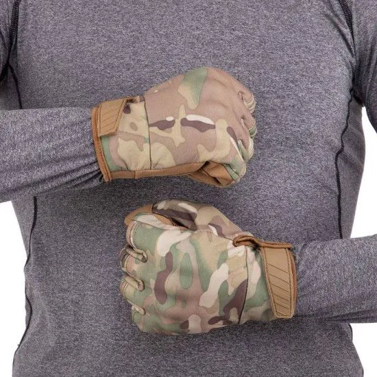 Тактичні рукавички із закритими пальцями Military Rangers 