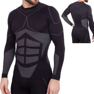 Термофутболка з довгим рукавом Zelart CO-2194 розмір XL