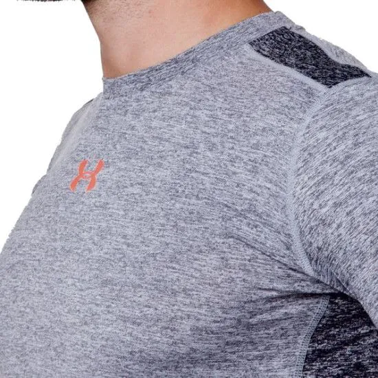 Лонгслів спортивний чоловічий Under Armour сірий