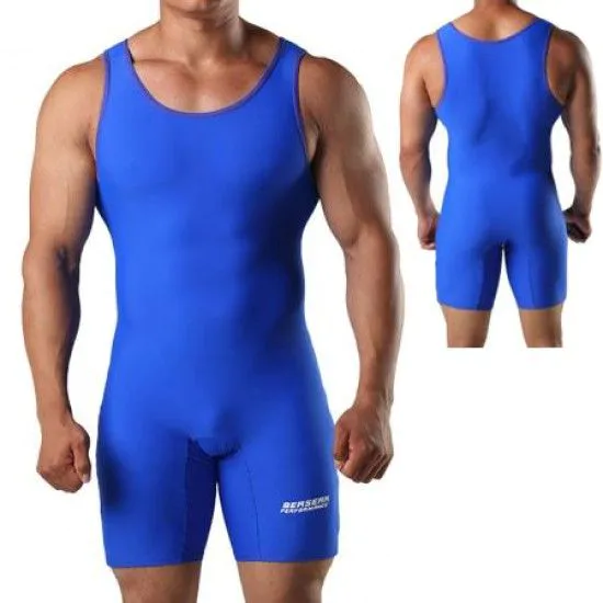 Трико BERSERK SPORT Wrestling basic blue