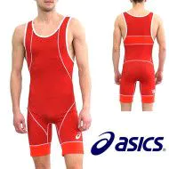 Трико борцівське Asics Wrestling Singlet червоний