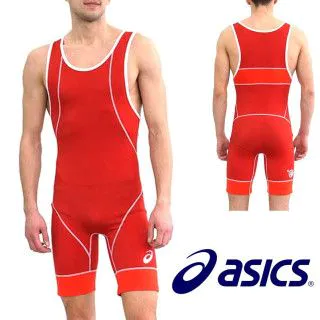 Трико борцівське Asics Wrestling Singlet червоний