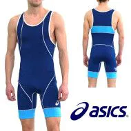 Трико борцівське Asics Wrestling Singlet темно-синій