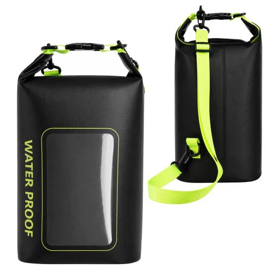 Гермомішок із прозорим вікном для телефону Waterproof Bag 5 л