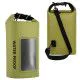 Гермомішок із прозорим вікном для телефону Waterproof Bag Оливковий 5 л