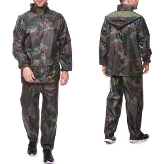 Костюм дощовик камуфляж Woodland