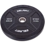 Млинці бамперні Bumper Plates 10 кг Zelart 