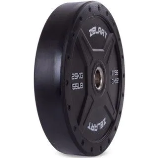 Млинці бамперні Bumper Plates 25 кг Zelart