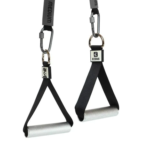 Ручки для тренажера и эспандеров EZOUS ALUMINUM HANDLES (пара)