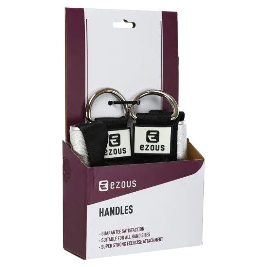 Ручки для тренажера и эспандеров EZOUS ALUMINUM HANDLES (пара)