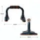 Упоры для отжиманий 4yourhealth 1054 Push-Up Bars Premium Stell Black 