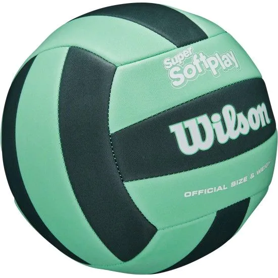 М'яч волейбольний Wilson SUPER SOFT PLAY зелений (WV4006003XBOF)