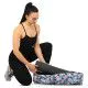  Сумка для йоги килимка KINDFOLK Yoga bag (15 х 65 см) рожева