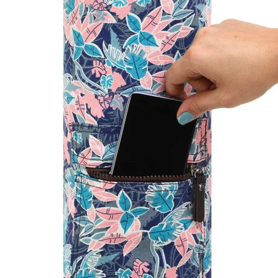  Сумка для йоги килимка KINDFOLK Yoga bag (15 х 65 см) рожева