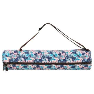  Сумка для йоги килимка KINDFOLK Yoga bag (15 х 65 см) рожева