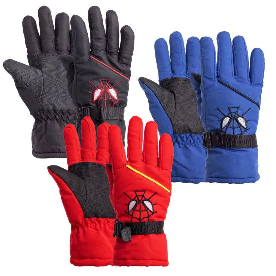 Рукавички дитячі зимові SPIDERMAN розмір M-XL