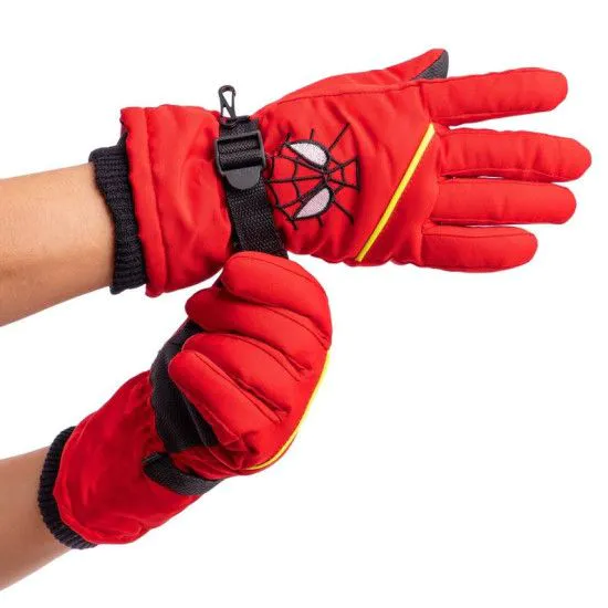 Рукавички дитячі зимові SPIDERMAN розмір M-XL