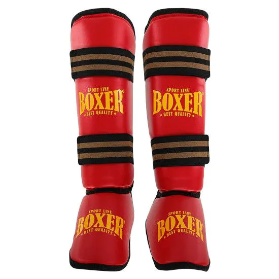 Захист гомілкостопу BOXER NEW червоний