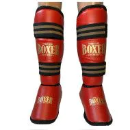 Захист гомілкостопу BOXER NEW червоний