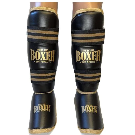 Захист гомілкостопу BOXER NEW чорний