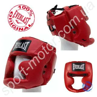 Шолом з повним захистом Everlast MMA Leather full шкіра