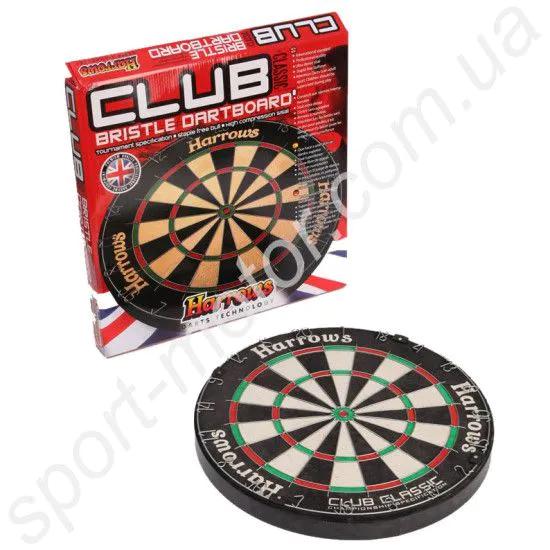 Мішень для дартсу з сизалю Harrows CLUB CLASSIC DARTBOARD 45 см