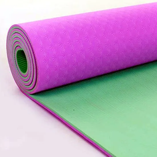 Килимок для йоги та фітнесу Yoga mat TPE + TC 6мм