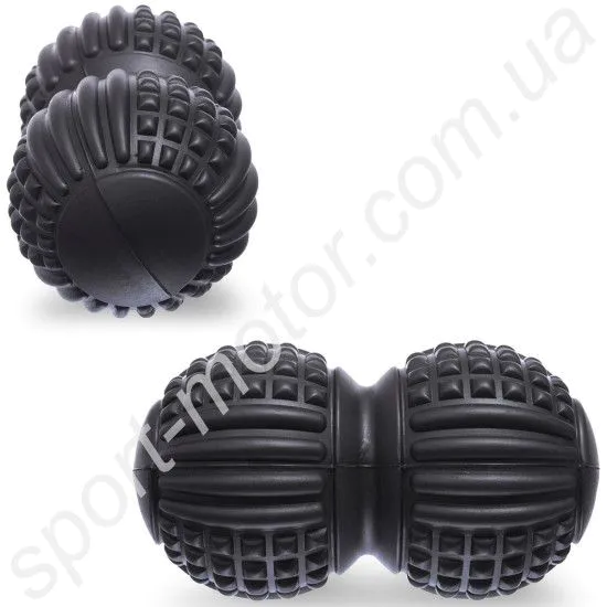 М'яч масажний подвійний DuoBall MASSAGE BALLL 19 x 10 см