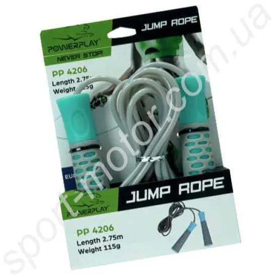 Скакалка PowerPlay 4206 SPEED JUMP ROPE