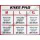 Наколінник захисний Power System Elastic Knee Pad PS-6005 Blue 